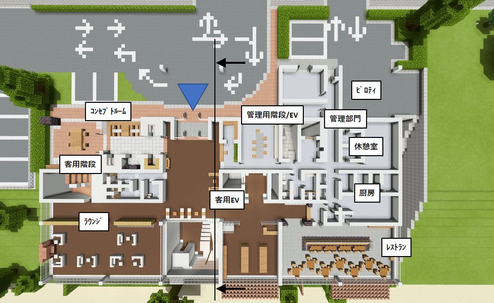 １階平面図兼配置図