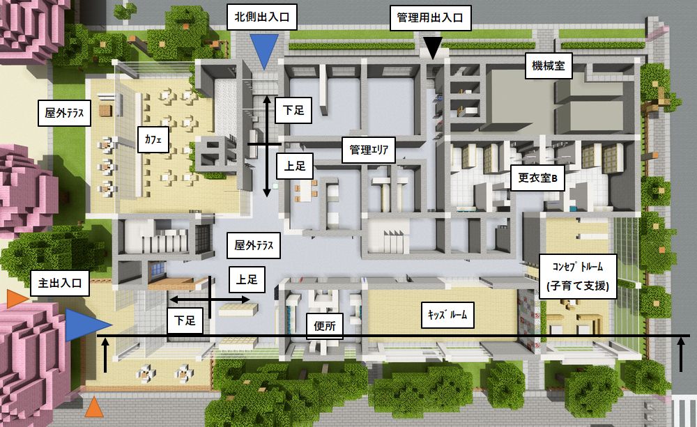 １階平面図兼配置図