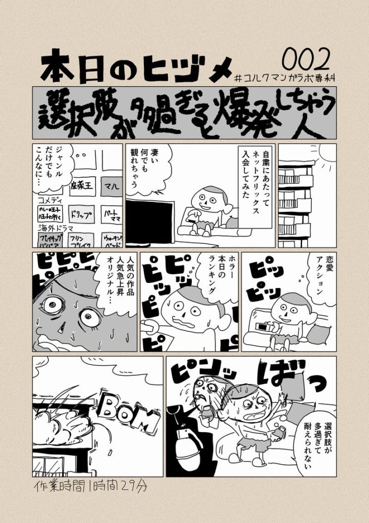 日々マンガ