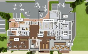 １階平面図兼配置図